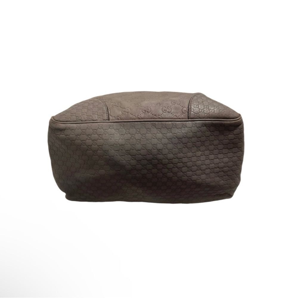 Gucci grey gg Guccissima Bree medium tote - Picture 4 of 11
